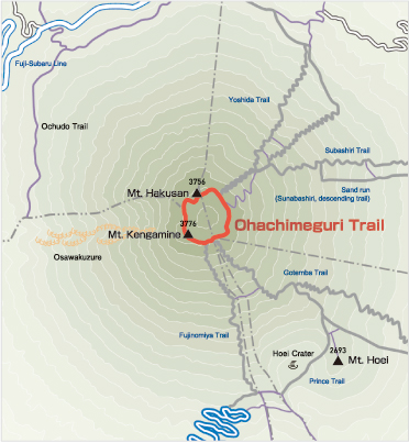 Ohachimeguri map